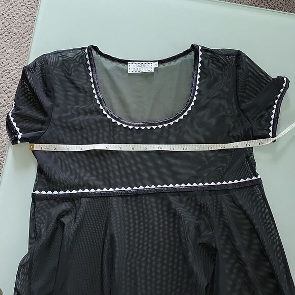 Karla Colletto Mesh Dress Swim Coverup - Picture 5 of 5